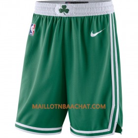 Boston Celtics Homme Shorts Vert 2018-19 Nike Swingman